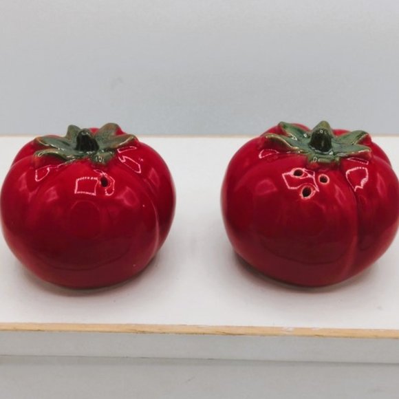 Jacques Pepin Dining Nwt Jacques Pepin Tomato Salt Pepper Shakers
